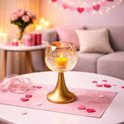 VON CASA Wine Glass Large T-Light Holder