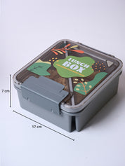 Grey Lunch Box Set - Minimalist and Modern - MARKET99