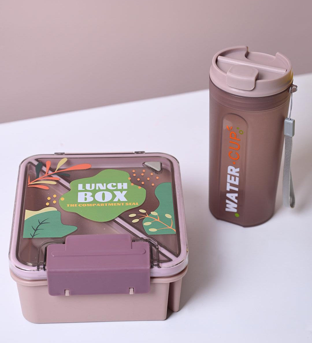 Pink Lunch Box Set - Playful and Chic - MARKET99