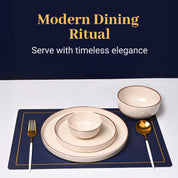 Market99 Chochip Cream Plato Dinner Set - 20 Pcs