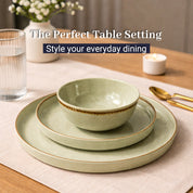 Market99  Rusty Green Plato Dinner Set - 20 Pcs