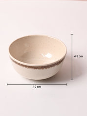 Market99 Chochip Cream Plato Dinner Set - 20 Pcs