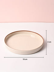 Market99 Chochip Cream Plato Dinner Set - 20 Pcs