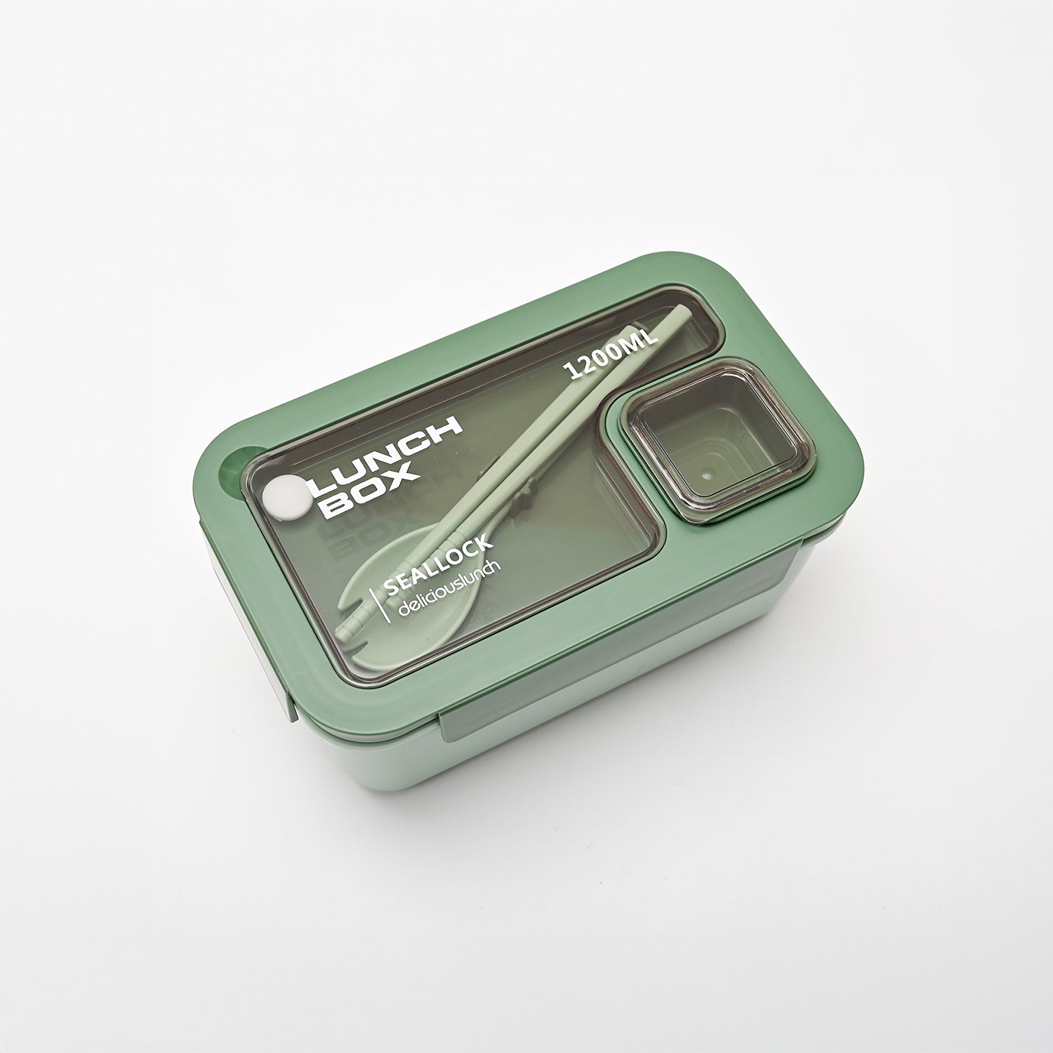 Green Lunch Box Set (1200ml + 40ml)