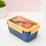 Yellow & Blue Lunch Box Set (1200ml + 40ml)