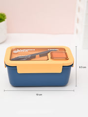 Yellow & Blue Lunch Box Set (1200ml + 40ml) - MARKET99