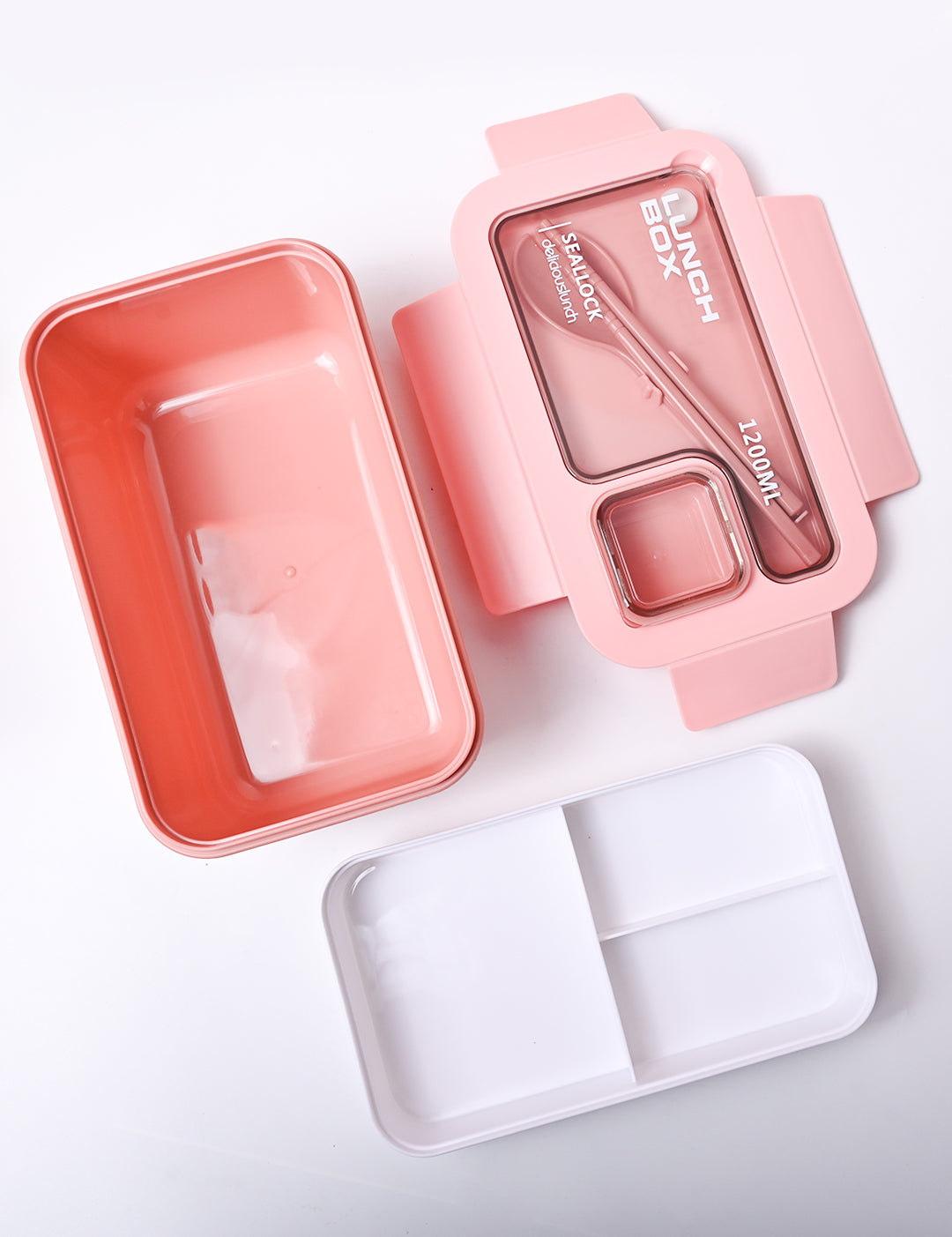 Pink Lunch Box Set (1200ml + 40ml) - MARKET99