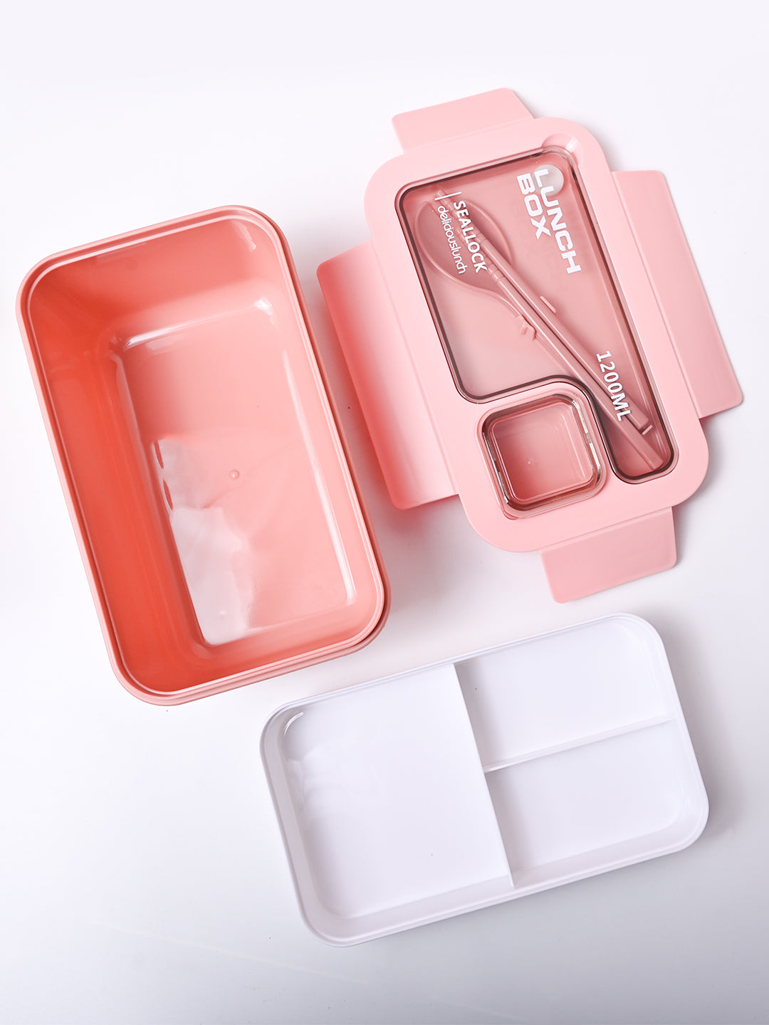 Pink Lunch Box Set (1200ml + 40ml) - MARKET99