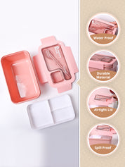 Pink Lunch Box Set (1200ml + 40ml) - MARKET99