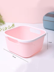 Pink Square Baskets (Set of 2) - MARKET99