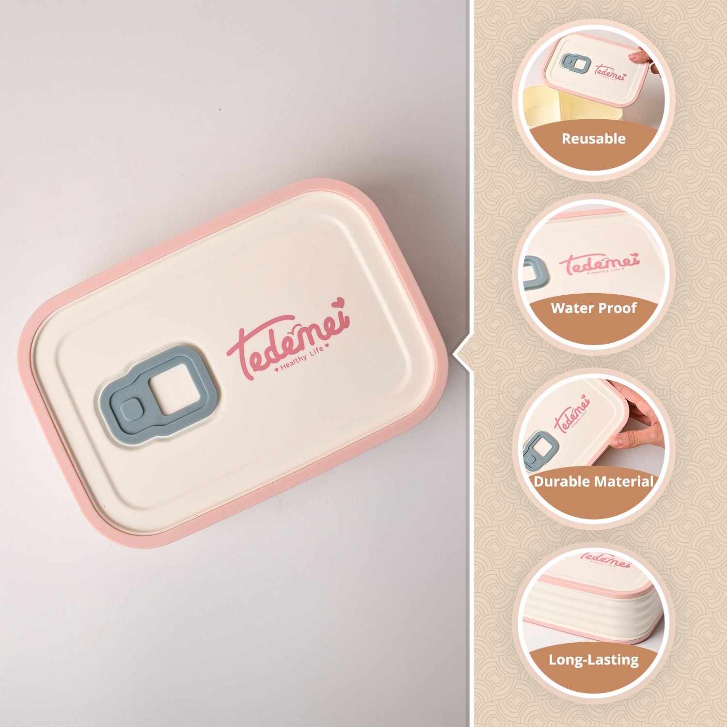 Lunch Box with Spoon – 950 ml