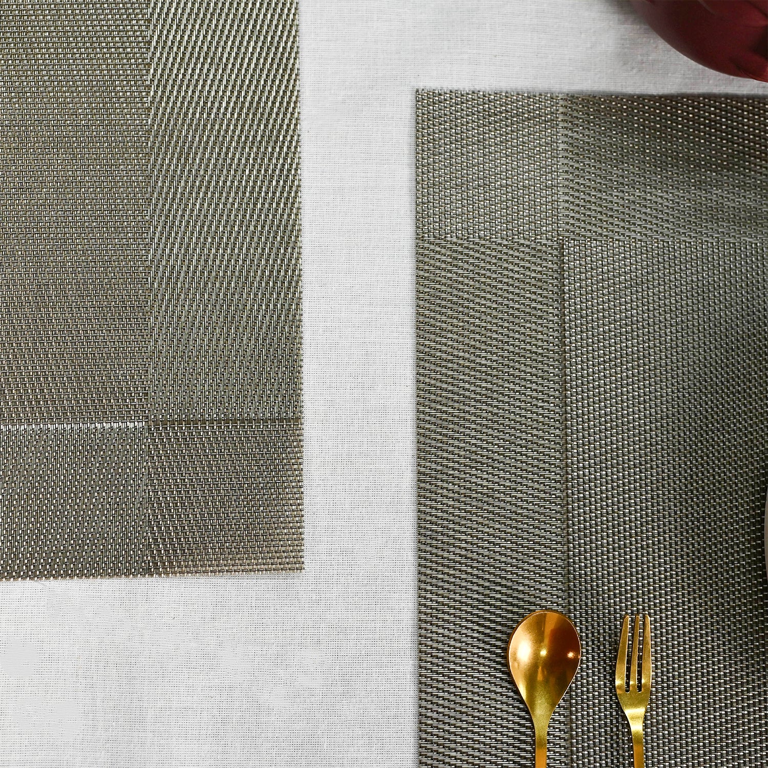 VON CASA Green Placemat Set Of 6