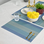 VON CASA Light Blue Placemat Set Of 6
