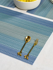 VON CASA Light Blue Placemat Set Of 6