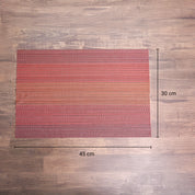 VON CASA Red Placemat Set Of 6