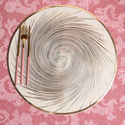 VON CASA Golden Placemat Set Of 2