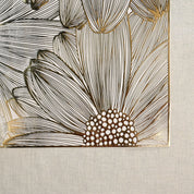 VON CASA Golden Placemat Set Of 2