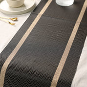 VON CASA Brown Table Runner