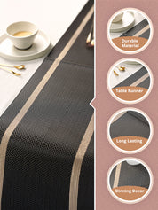 VON CASA Brown Table Runner