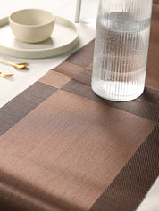 VON CASA Dark Brown Table Runner