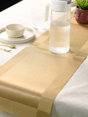 VON CASA Golden Table Runner