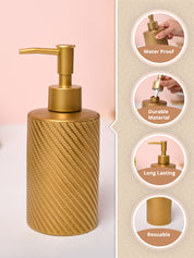 VON CASA Golden Soap Dispenser - 330ml