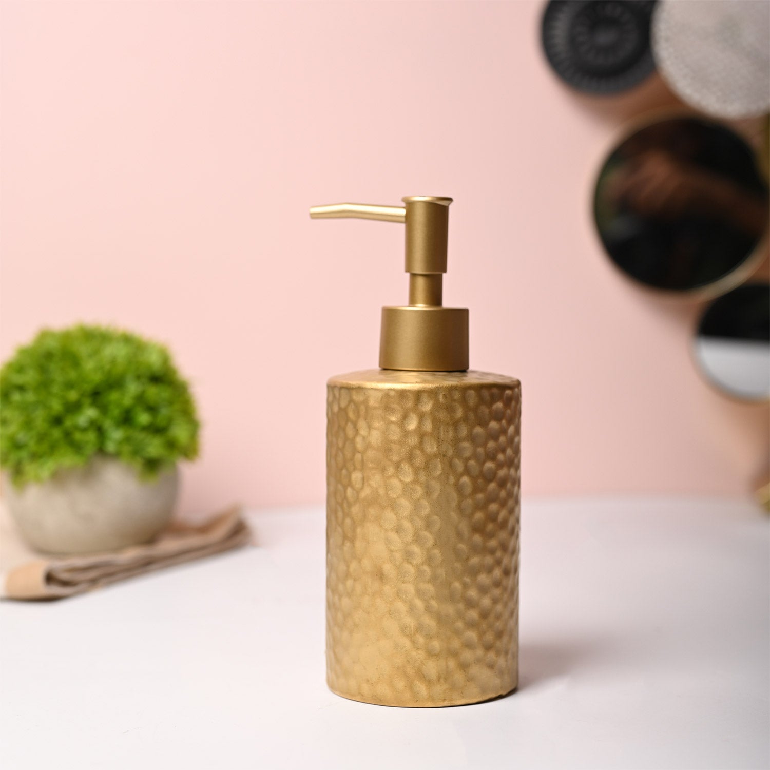 VON CASA Golden Soap Dispenser - 330ml