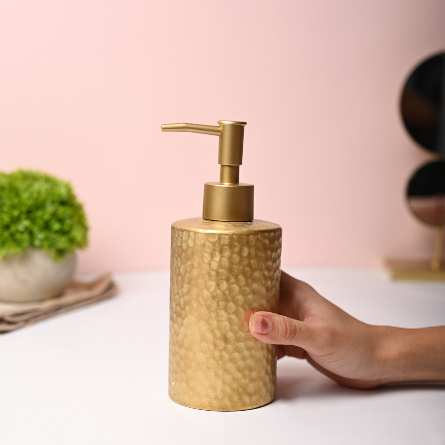 VON CASA Golden Soap Dispenser - 330ml