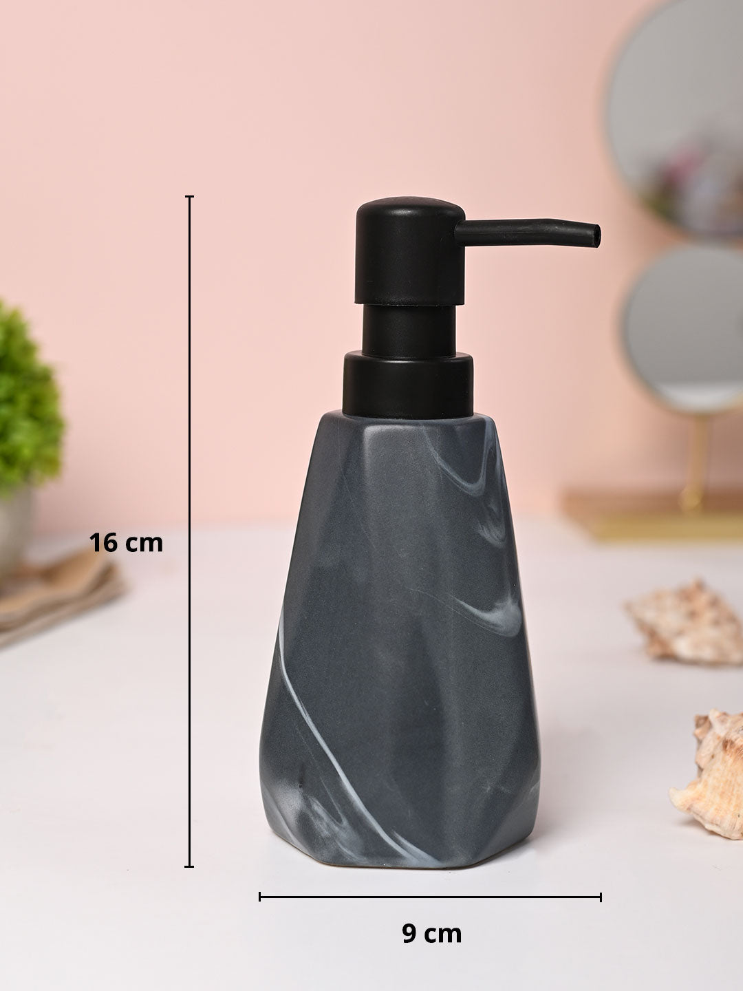 VON CASA Grey Soap Dispenser - 250ml