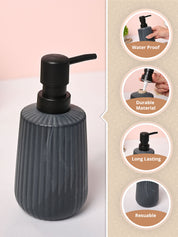 VON CASA Grey Soap Dispenser - 300ml