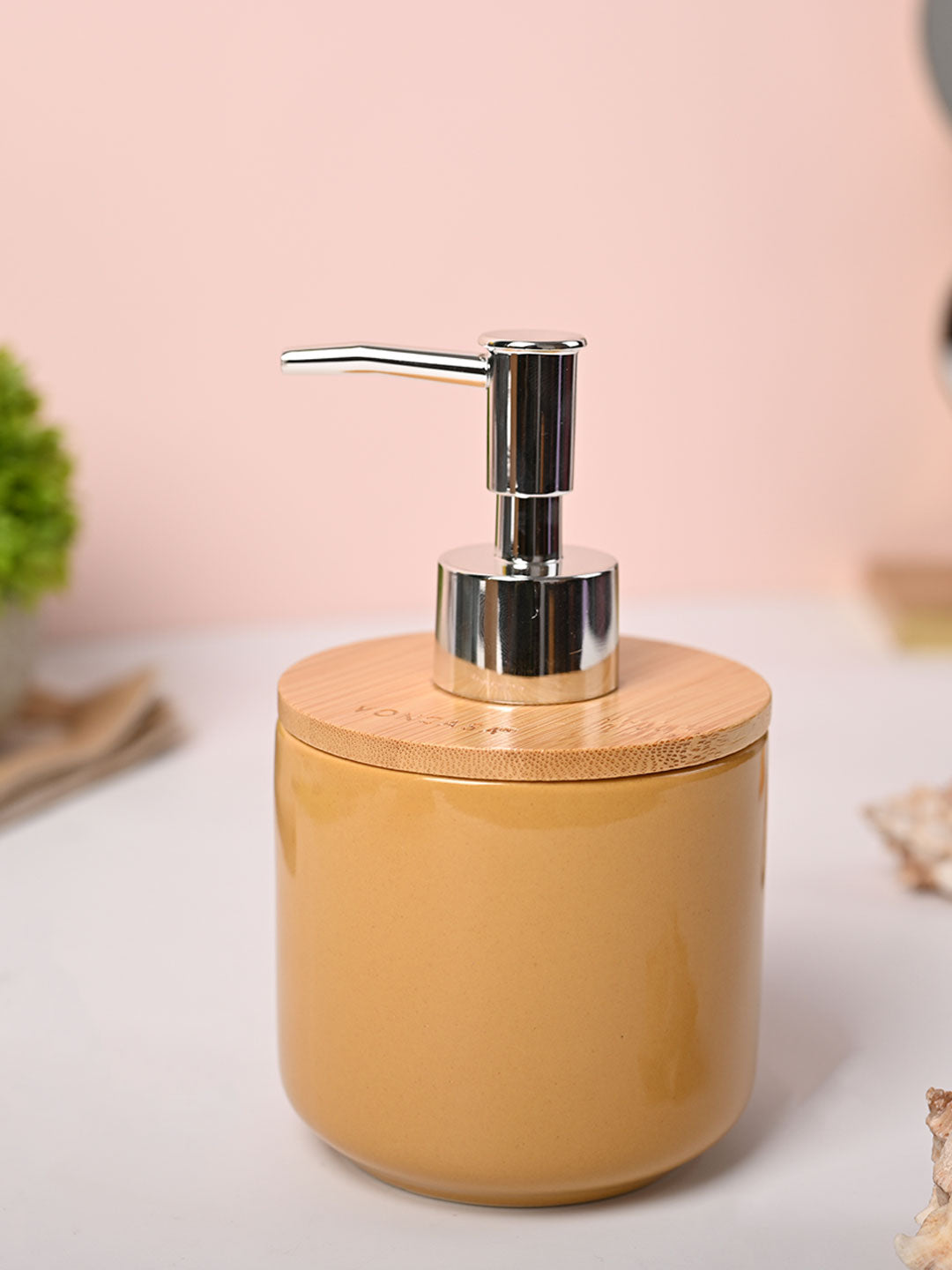 VON CASA Mustard Soap Dispenser - 350ml