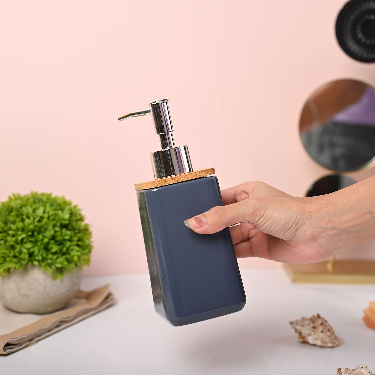 VON CASA Nova Blue Soap Dispenser - 300ml