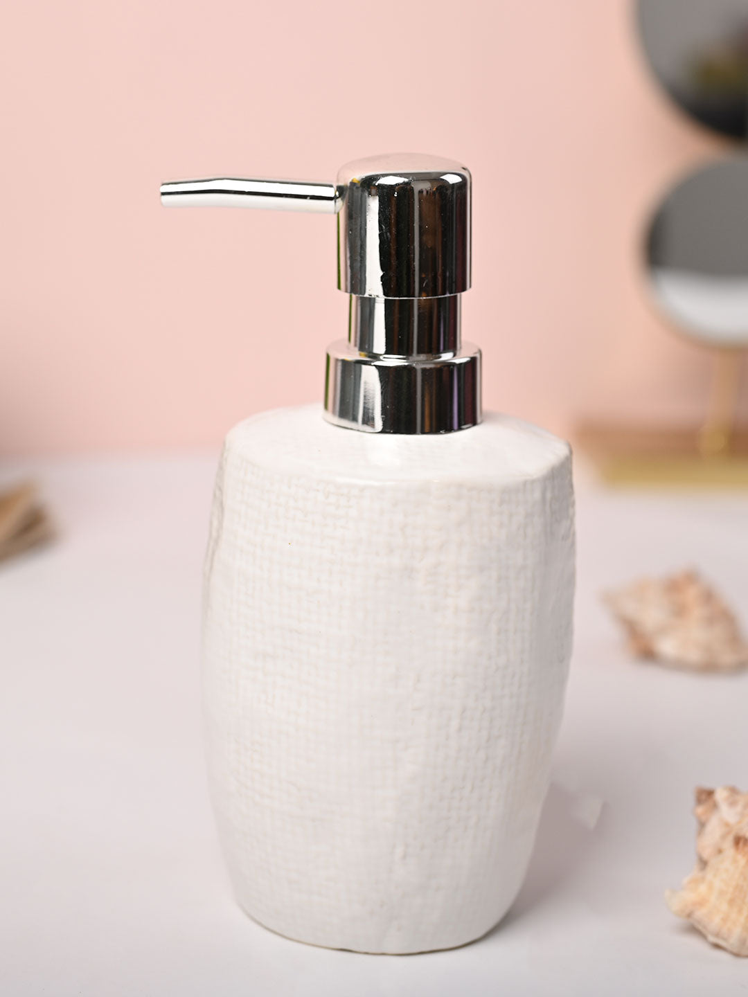 VON CASA White Soap Dispenser - 350ml