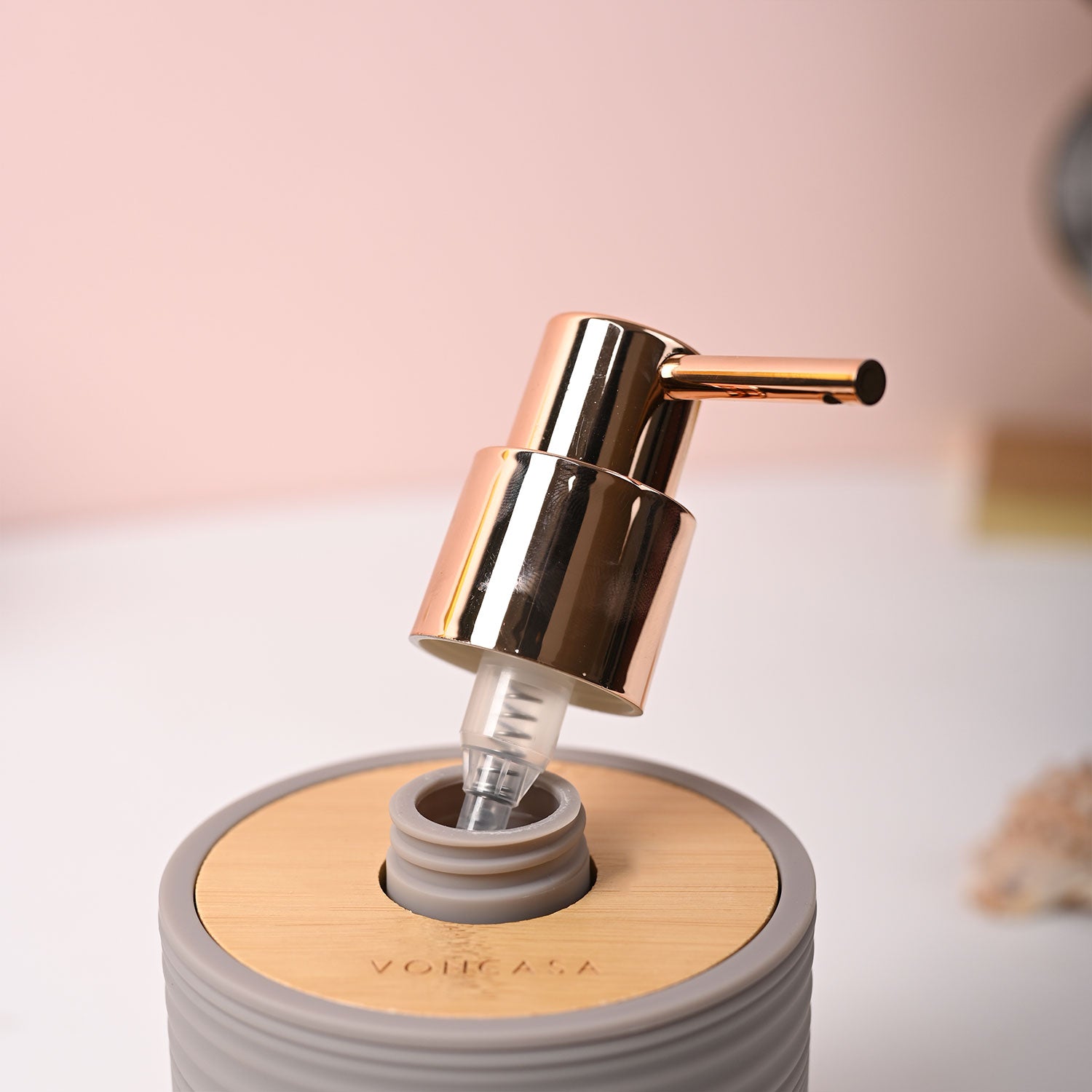 VON CASA Brown Soap Dispenser