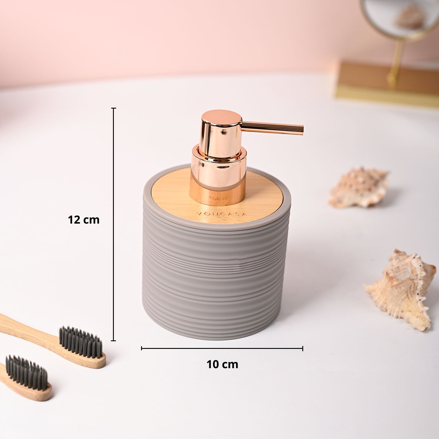 VON CASA Brown Soap Dispenser