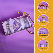 Lavender Fragrance Candle Gift Set