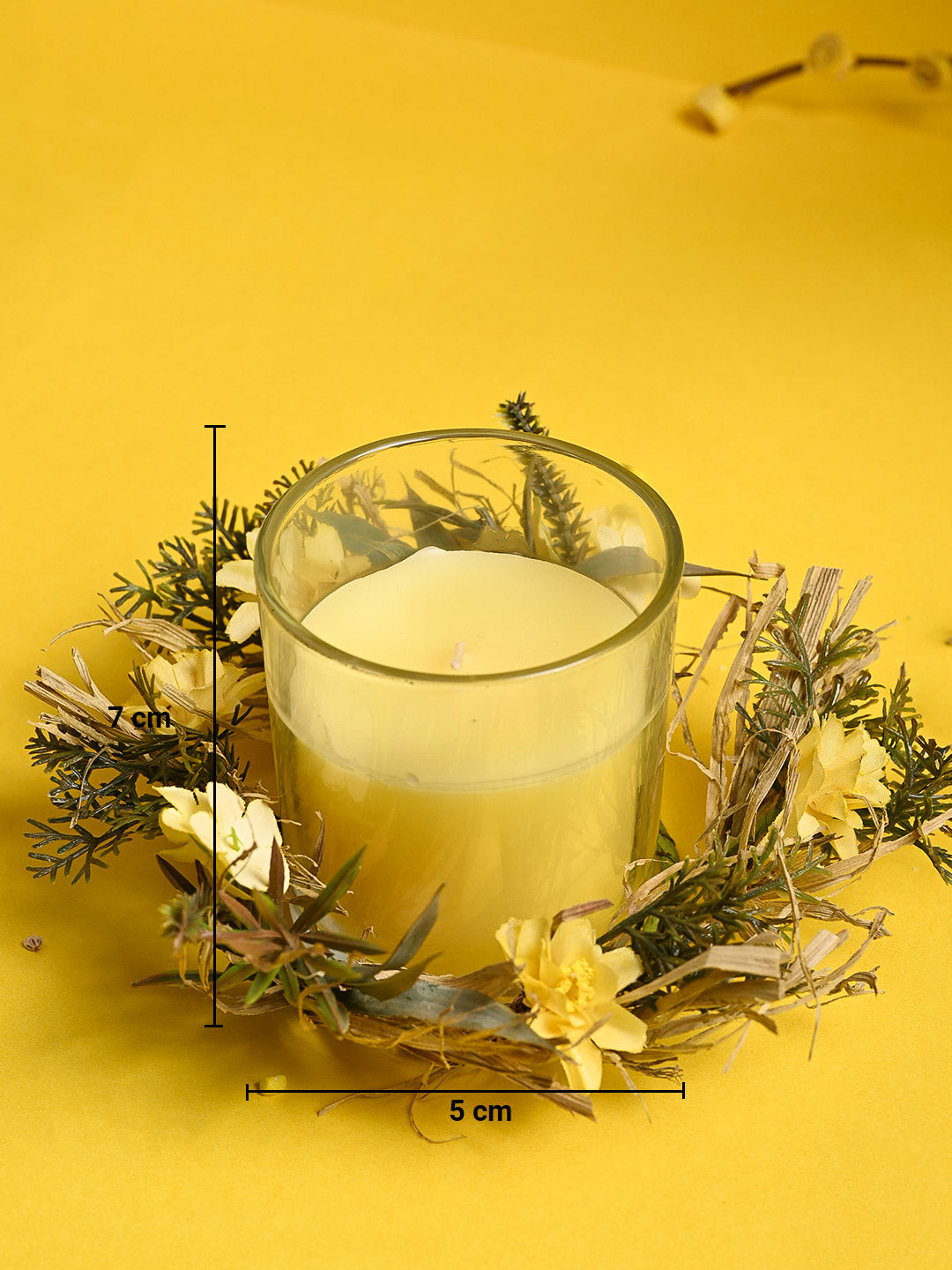 Lemon Rain Small Fragrance Candle