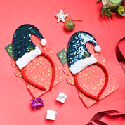 Christmas Headband Set Of 2 - Santa Hat