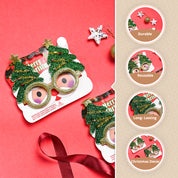 Christmas Party Spectacles Set Of 2 - Green, Party Accessories