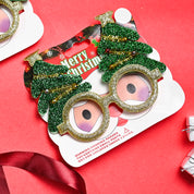 Christmas Party Spectacles Set Of 2 - Green, Party Accessories