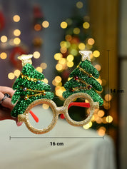 Christmas Party Spectacles Set Of 2 - Green, Party Accessories