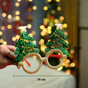 Christmas Party Spectacles Set Of 2 - Green, Party Accessories