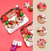 Christmas Party Spectacles Set Of 2 - Red, Party Accessories