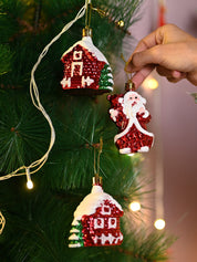 Christmas Set - Multi Colour, X-Mas Hanging