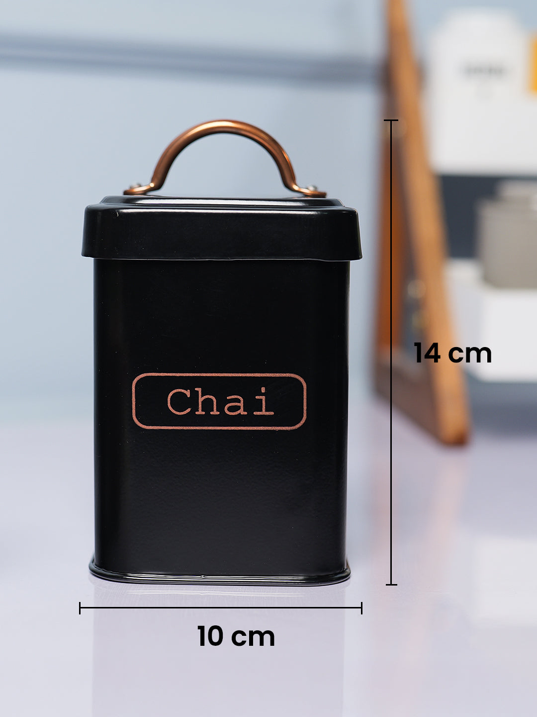 Market99 Black Chai + Chini Jar Set