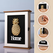 Gold Pineapple Key Holder Box