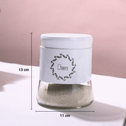 White Tea & Sugar Jar Set Of 2, Each 600mL