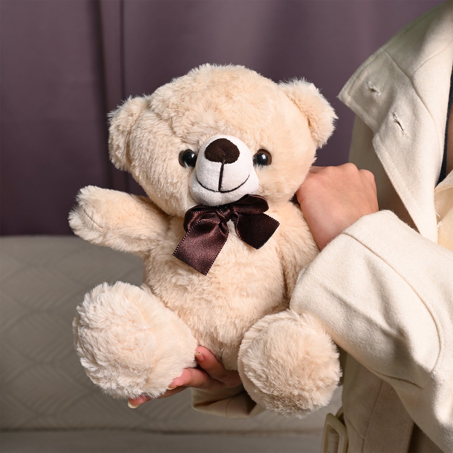 Toys Teddy Bear with Neck Bow