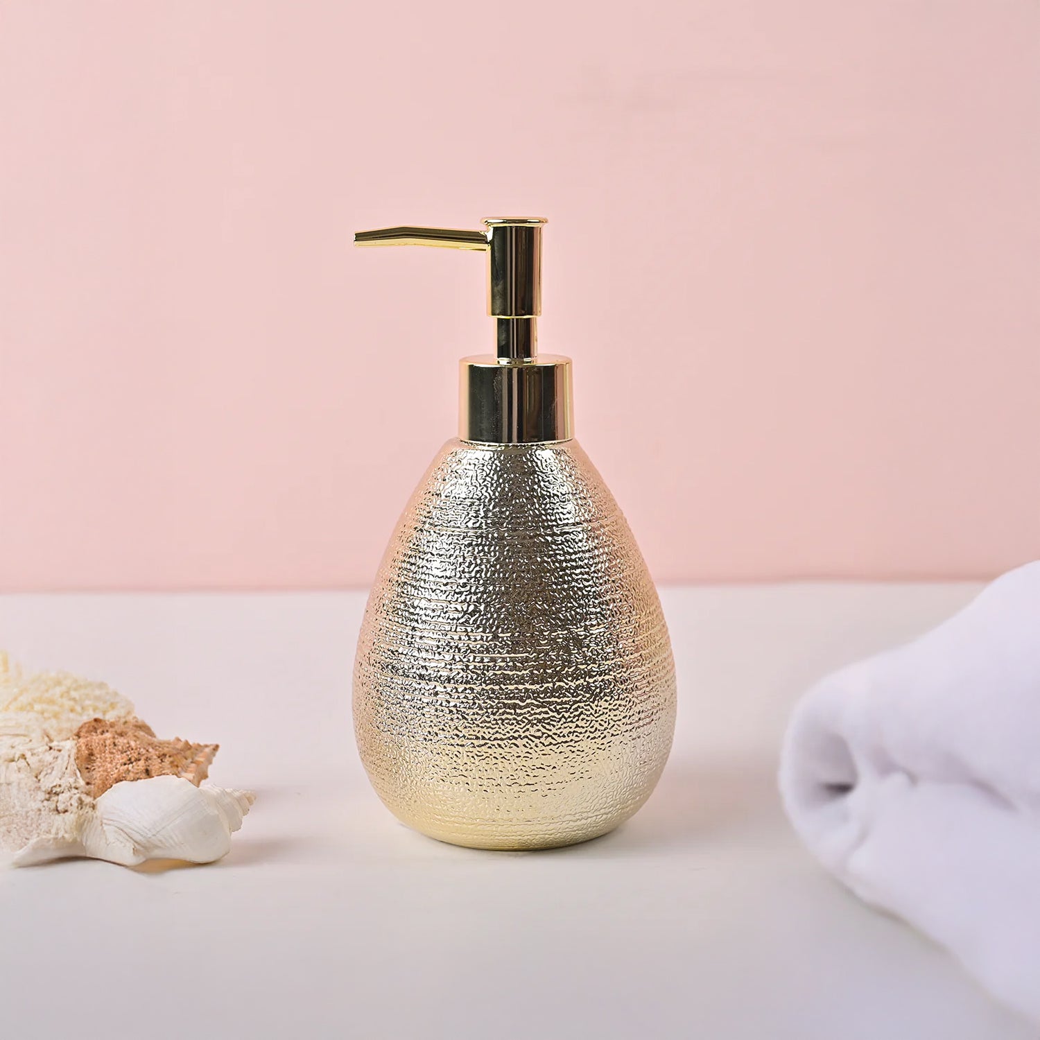 VON CASA Gold Stone Soap Dispenser