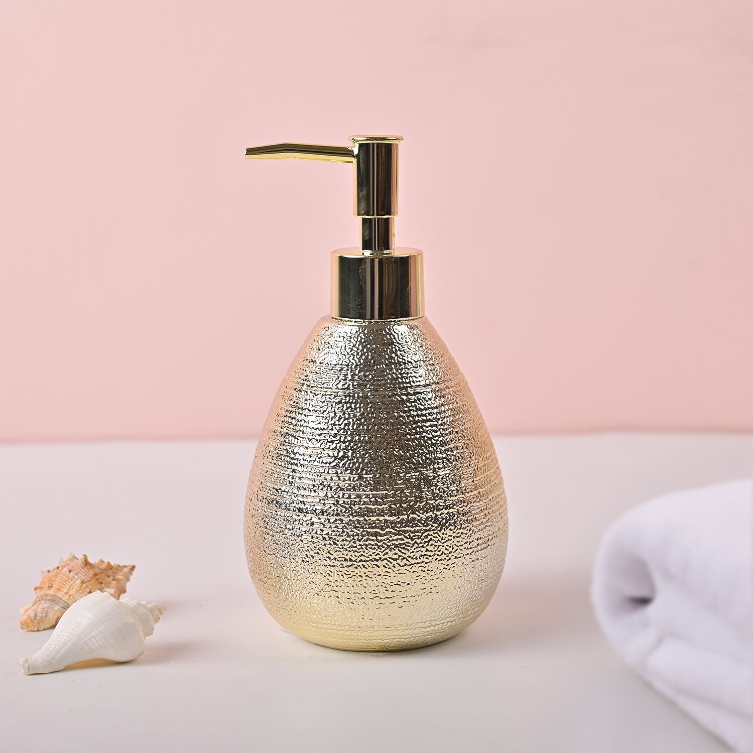 VON CASA Gold Stone Soap Dispenser